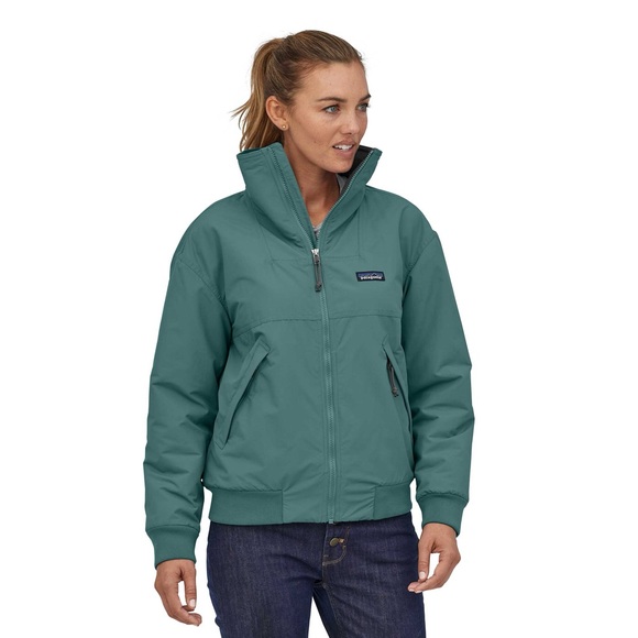 Patagonia Jackets & Blazers - Patagonia Teal-Green Women's Bomber Jacket